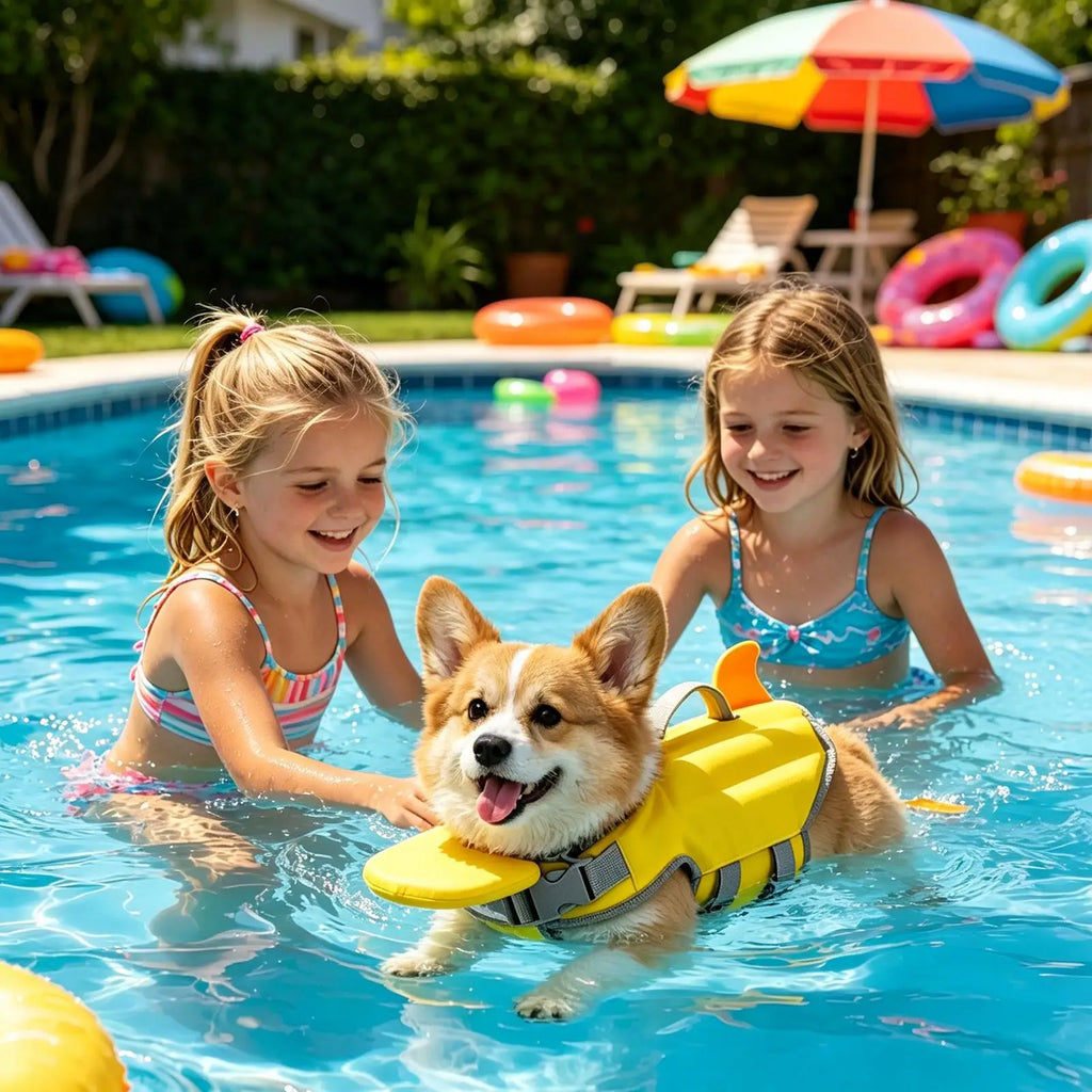 High Buoyancy Dog Life Jacket for Swimming