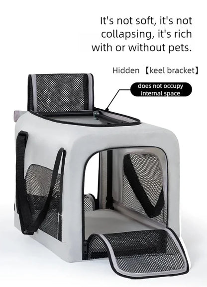 Lightweight Pet Stroller for Small Dogs & Cats