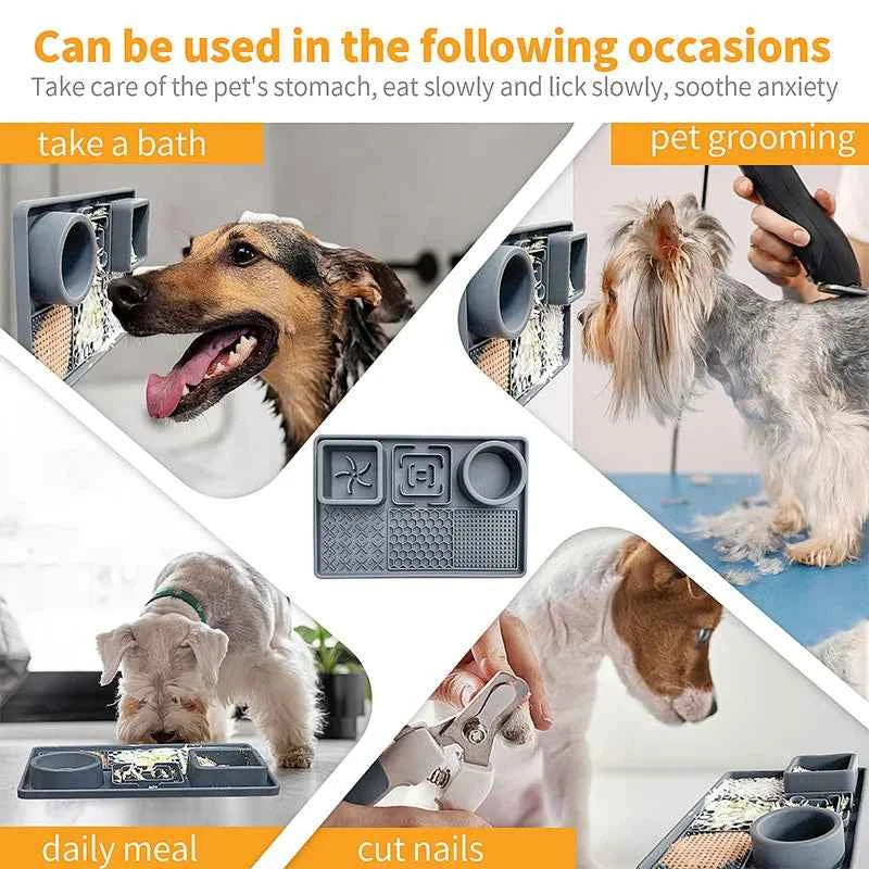 Multifunction Pet Slow Feeder Mat