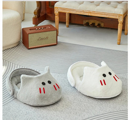 Semi-Enclosed Cat Bed