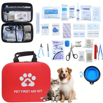 Pet Emergency Medical Kit Bag