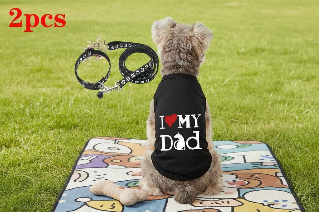 2pc Shirt & Leash