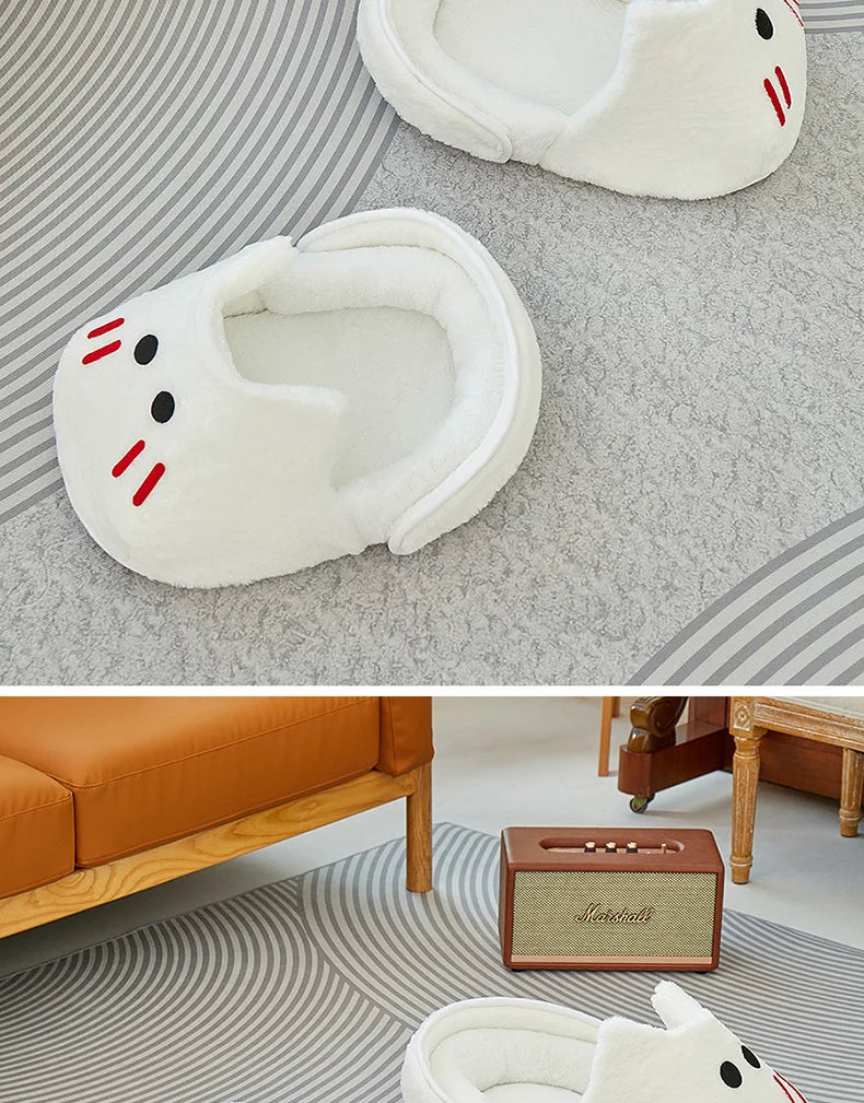 Semi-Enclosed Cat Bed