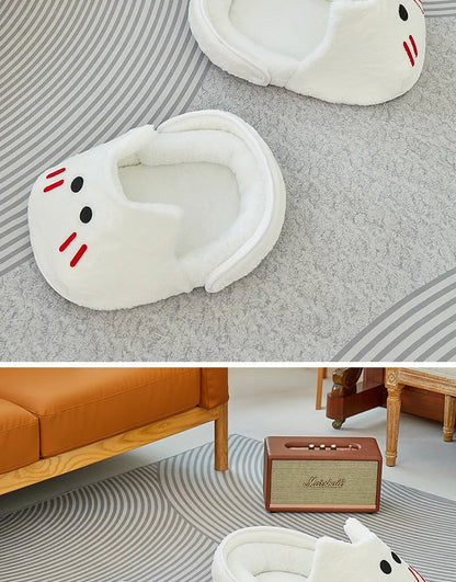 Semi-Enclosed Cat Bed