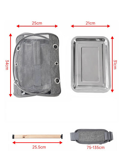 Portable Transparent Pet Carrier Backpack