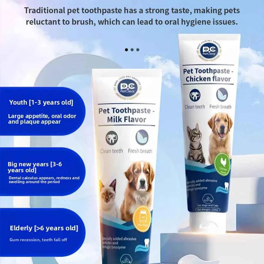 PetClear Milk Flavor Pet Toothpaste