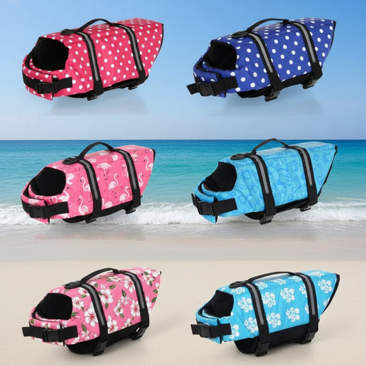 Dog Swimming Life Vest Front View