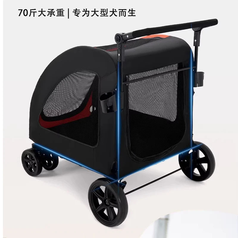 Foldable Pet Cart