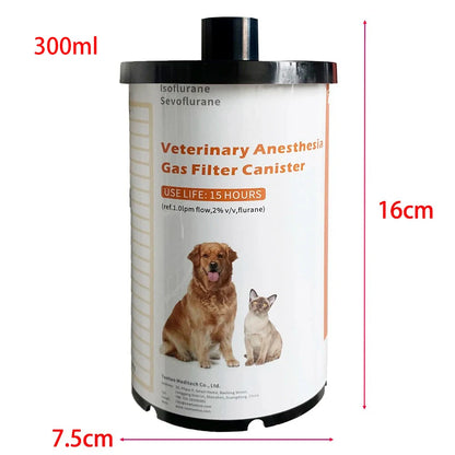 Veterinary Anesthesia Gas Recovery Tank