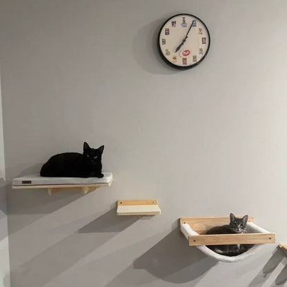 Wooden Cat Climbing Shelves