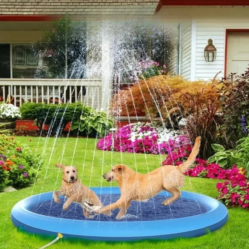 Inflatable Dog Splash Pool