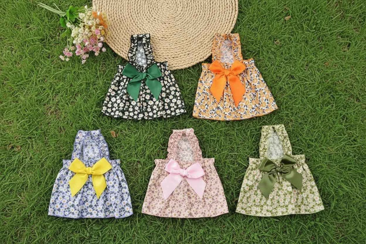 Small Pet Summer Dresses