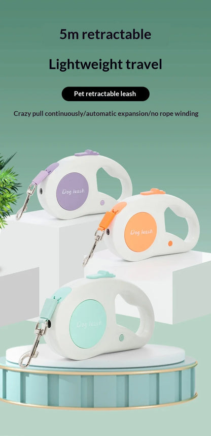 3/5 Meter Retractable Pet Leash for Small Dogs