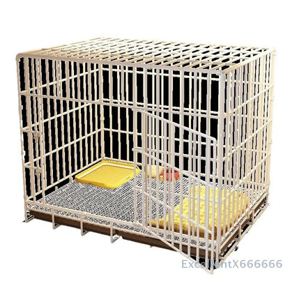 Large Dog House with Toilet Tray