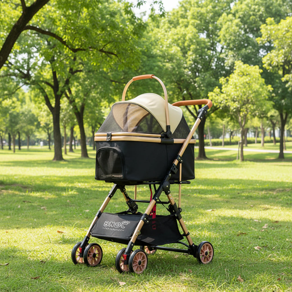 Customized Aluminum Pet Stroller - Waggy World
