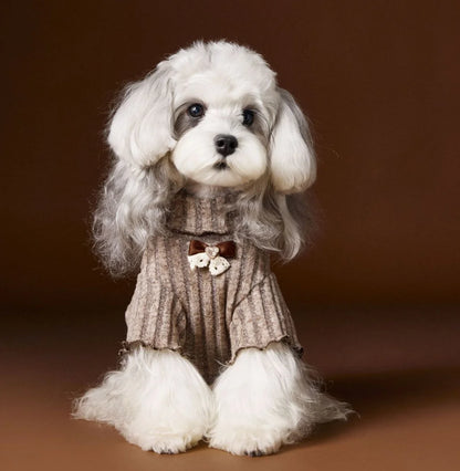 Suede Pet Vest
