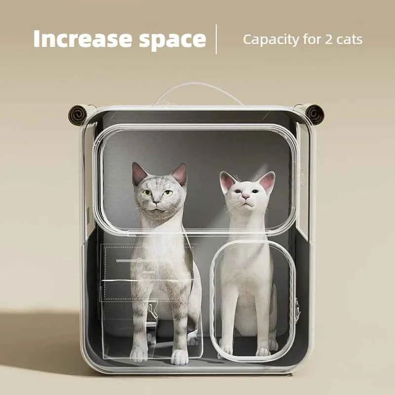 2 Pet Wheeled Carrier