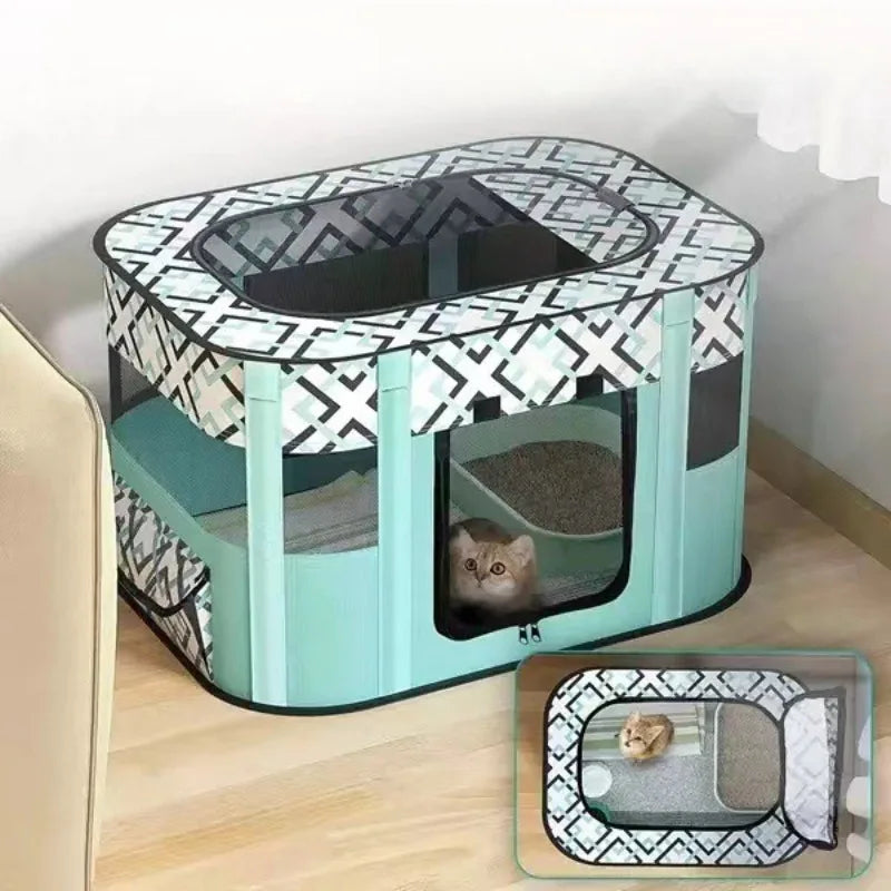 Portable Pet Playpen & Travel Tent - Waggy World