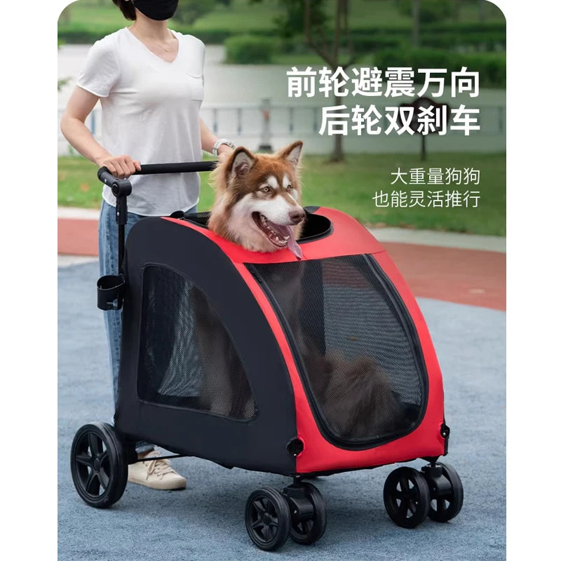 Foldable Pet Cart