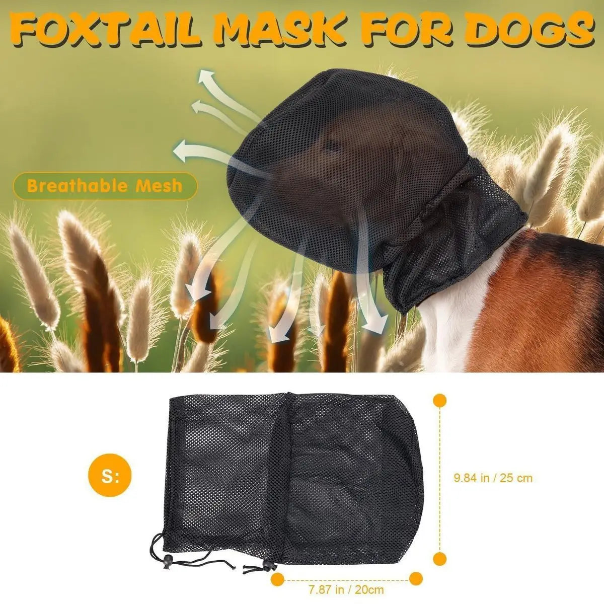 Adjustable Dog Safety Face Mask - Waggy World