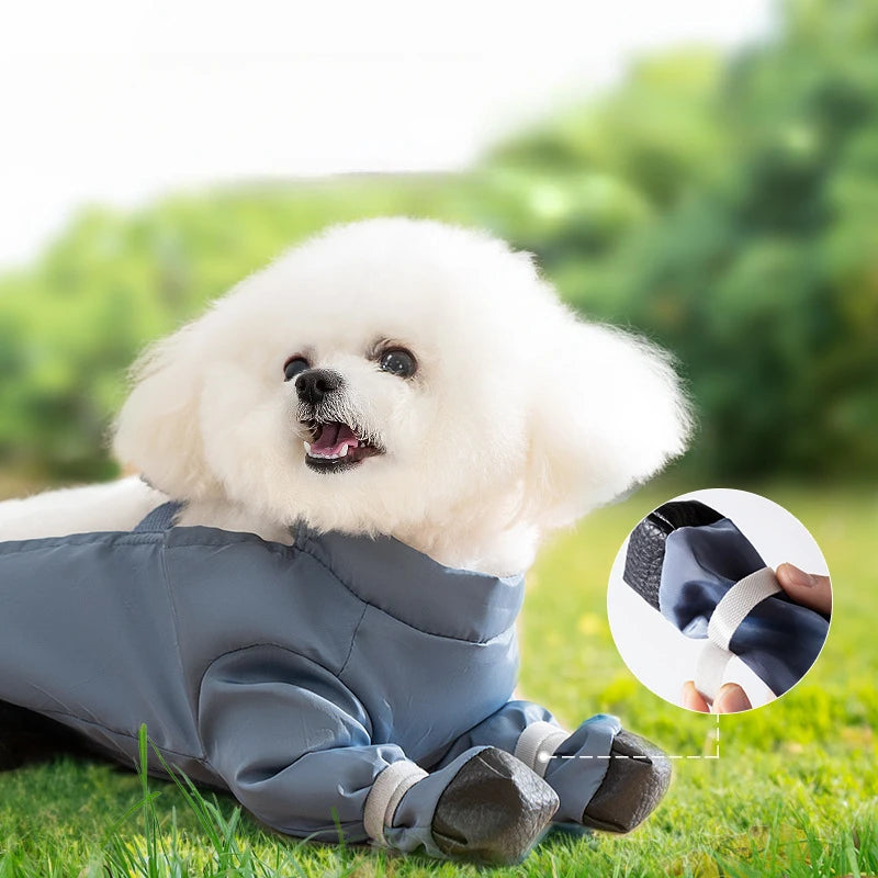 Adjustable Dog Shoe Gaiters