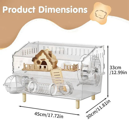 2-Tier Acrylic Hamster Cage