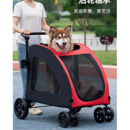 Foldable Pet Cart