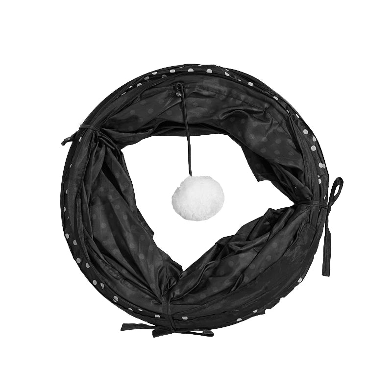 S-Shaped Collapsible Cat Tunnel - Waggy World