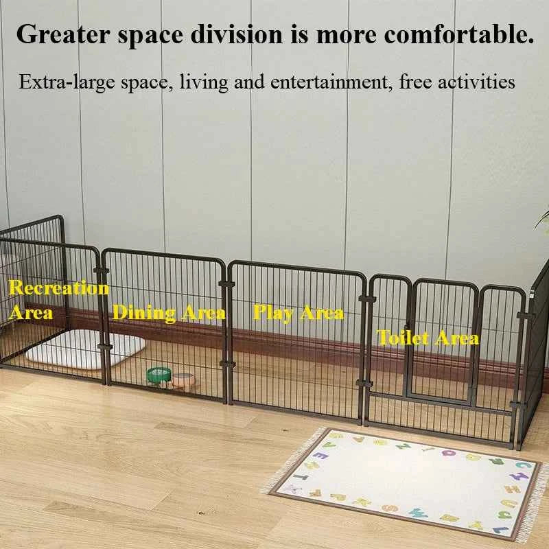 Transform Your Home with the Modular Pet Playpen Enclosure - Safe, Flexible & Durable
