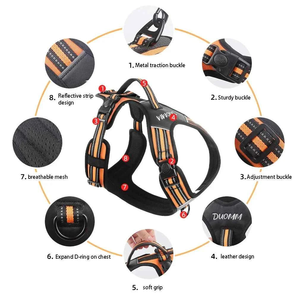 Large Breed Tactical Harness
