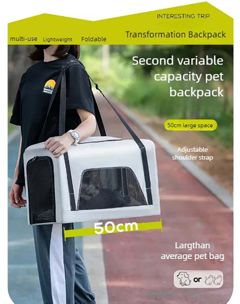 Lightweight Pet Stroller for Small Dogs & Cats