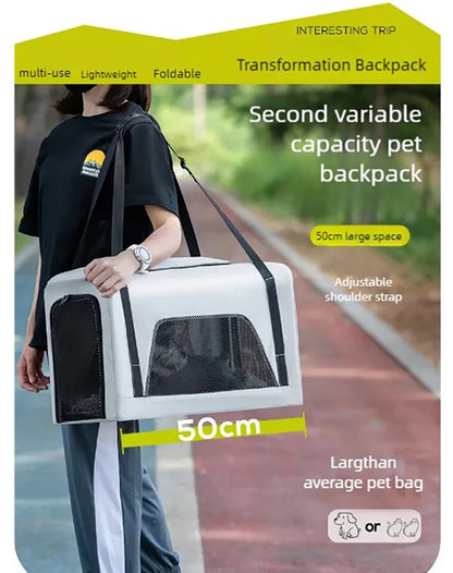 Lightweight Pet Stroller for Small Dogs & Cats
