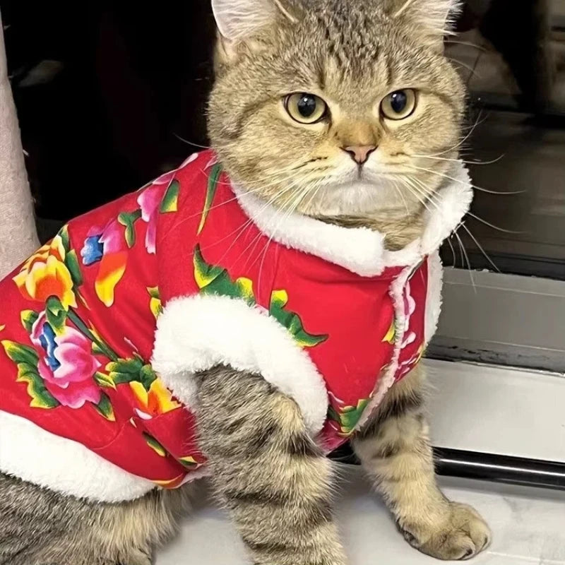 Cat Flower Vest - Waggy World