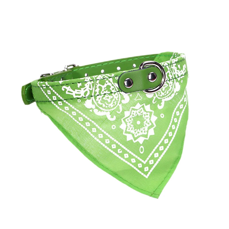 Cat And Dog Collar Triangle Scarf