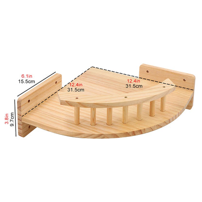 Wooden Cat Climbing Shelves