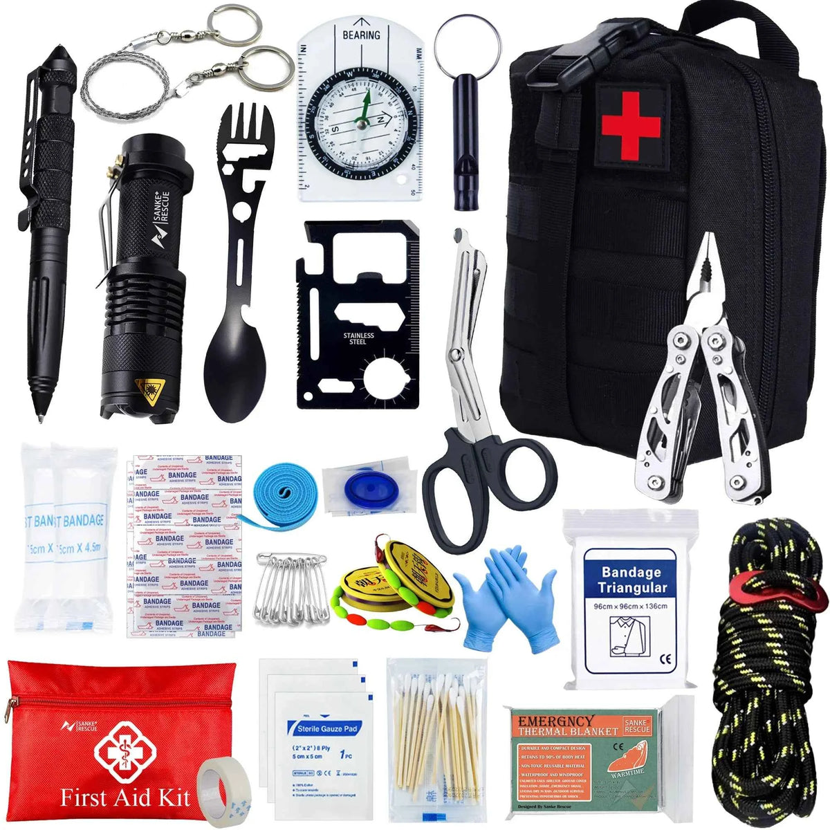 Tactical Emergency First Aid Kit – Your Lifesaver for Outdoor Adventures
