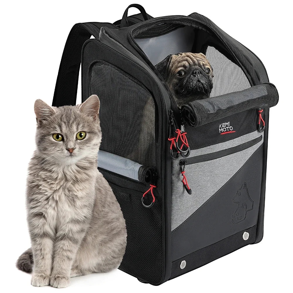 Motorcycle Pet Carrier Backpack
