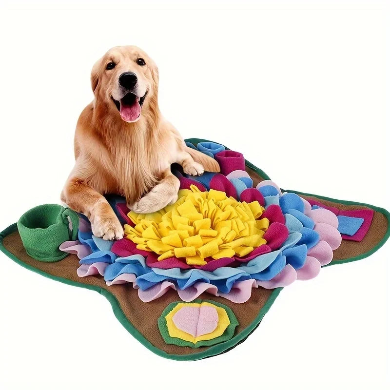 Pet Snuffle Mat for Dogs & Cats Front View