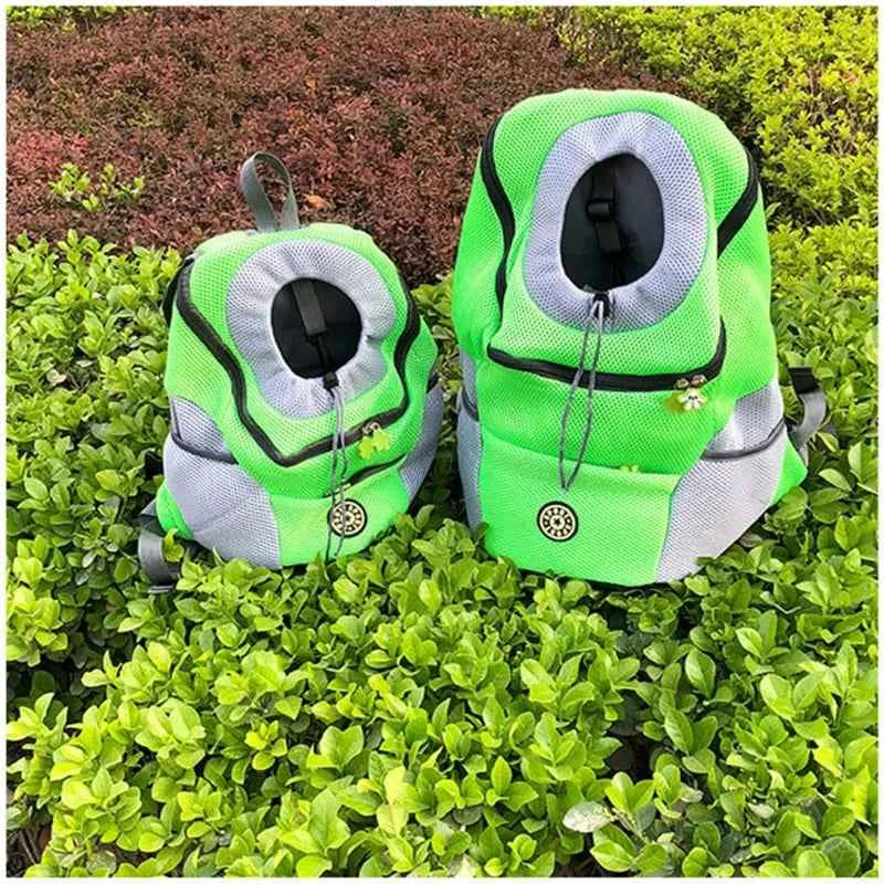 Pet Carrier Backpack — Breathable Mesh Travel Bag for Small & Medium Pets