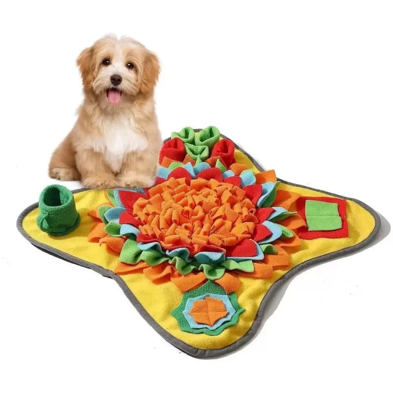 Pet Snuffle Mat for Dogs & Cats Front View