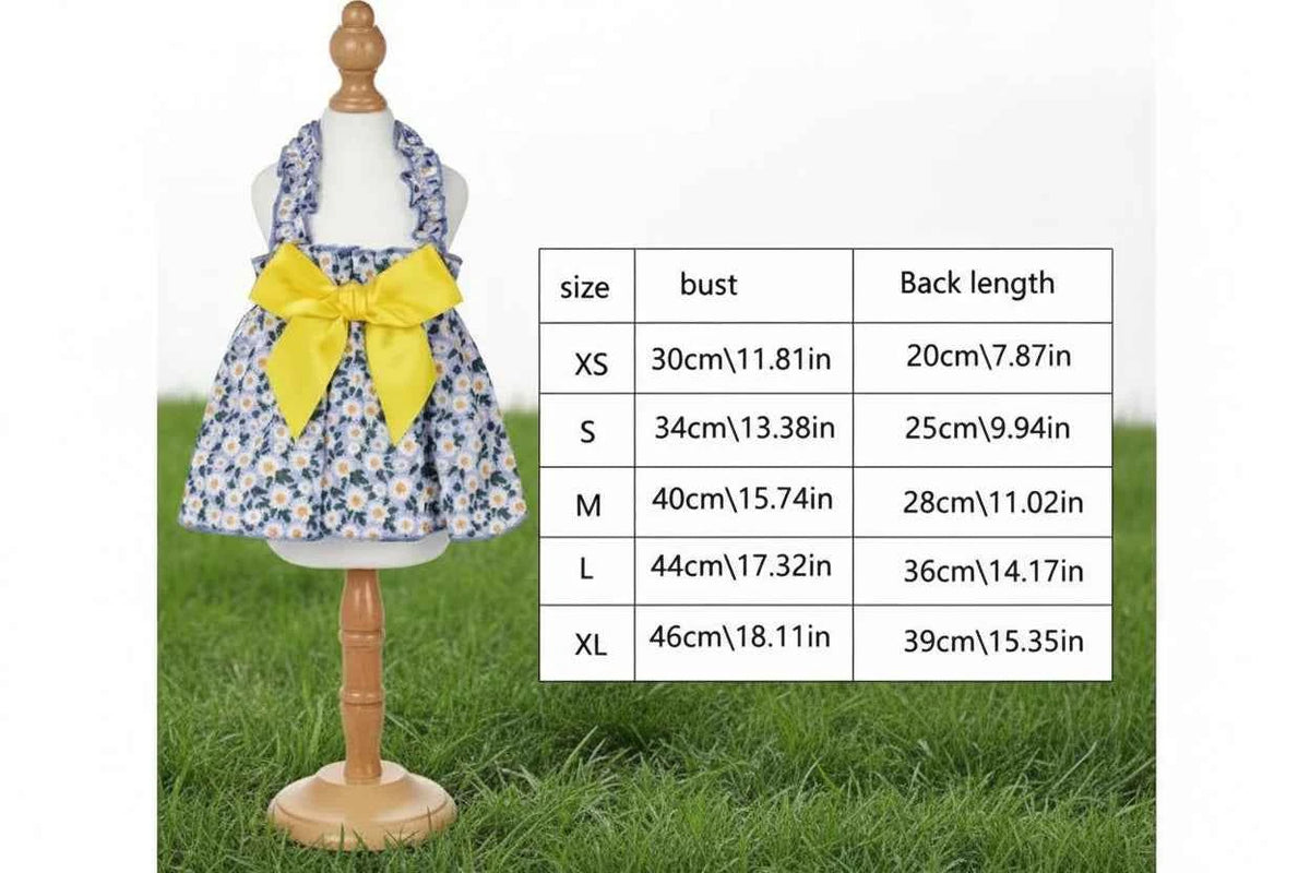 Small Pet Summer Dresses