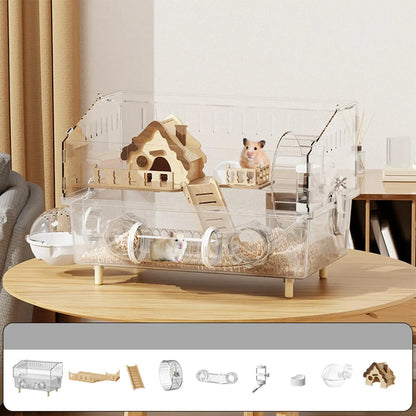 2-Tier Acrylic Hamster Cage