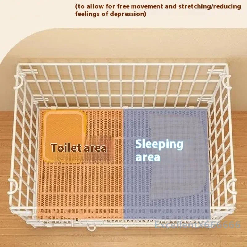 Large Dog House with Toilet Tray - Waggy World