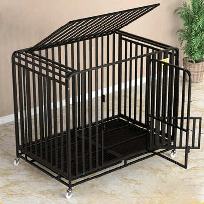 Heavy-Duty Iron Dog Crate