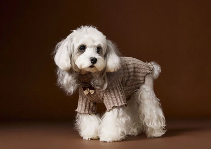Suede Pet Vest
