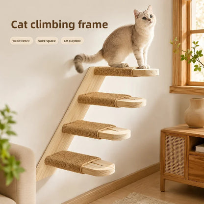 Wooden Climbing Steps