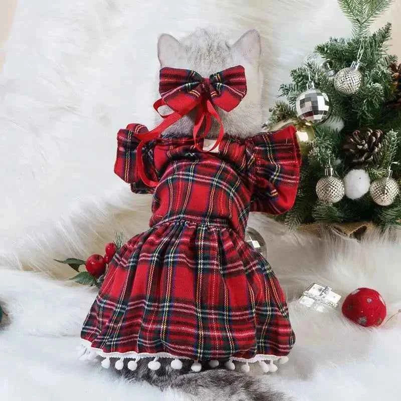 Formal Cat Holiday Dress