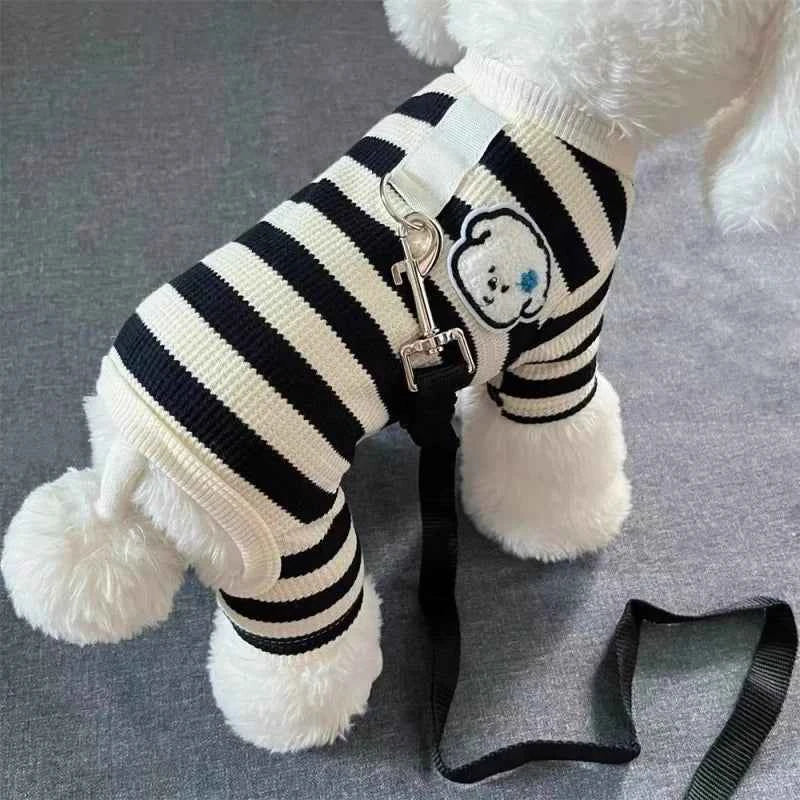 Cozy & Stylish Small Breed Pet Sweater for Your Beloved Companion