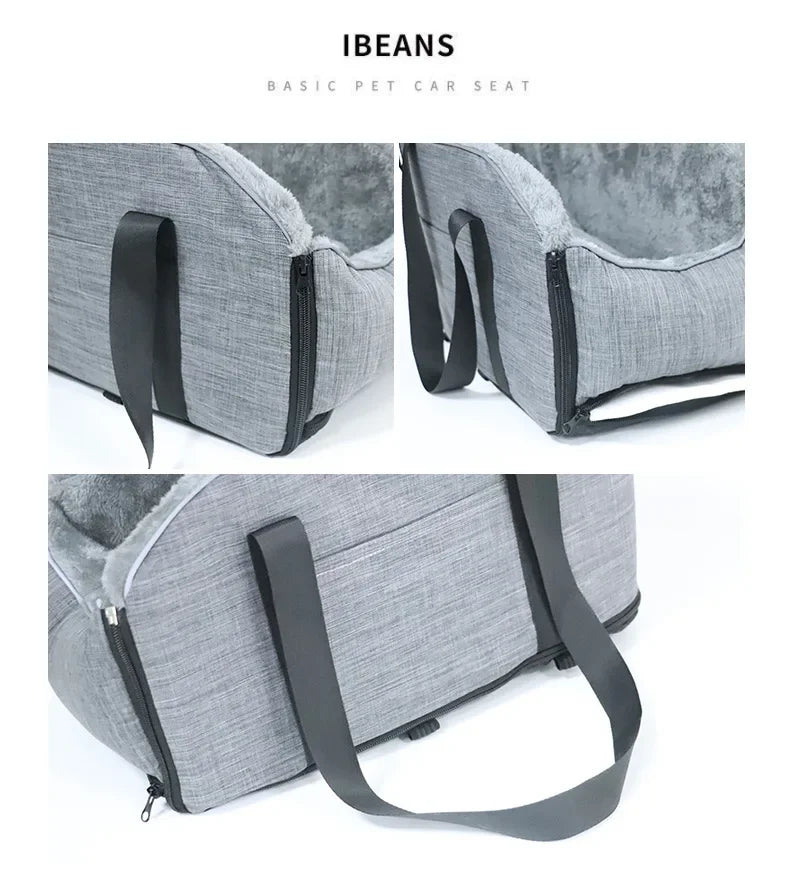 Portable Dog Car Seat Bed