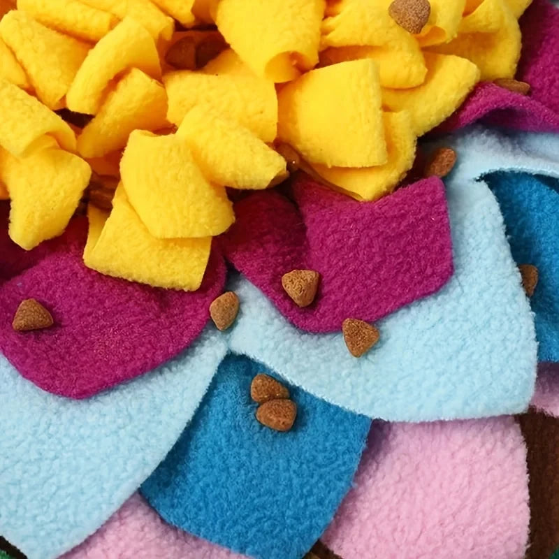 Pet Snuffle Mat for Dogs & Cats Front View